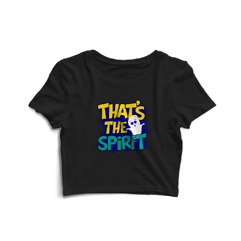 That's The Spirit | Phone Bhoot Official Crop Top