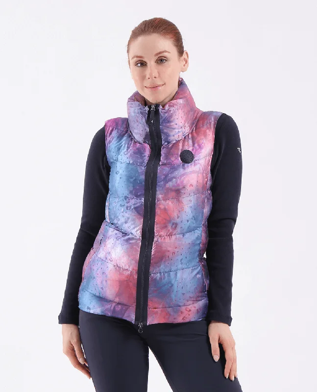 SIZE 8 - CHERVO Exilia Faux Down Vest Multi