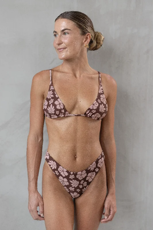 Vaha Top - Brown Tropics