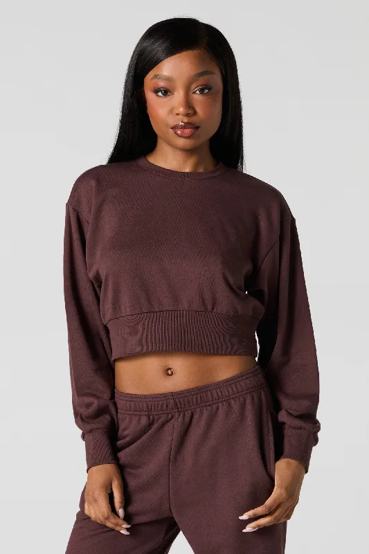 Crewneck Cropped Sweatshirt