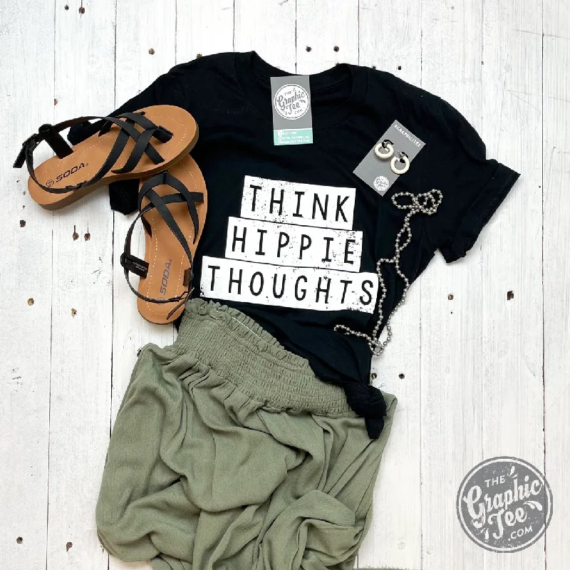 Think Hippie Thoughts - Unisex Tee