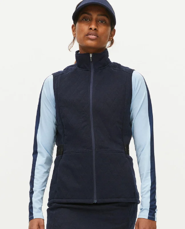 SIZE XS - ROHNISCH Leah Wind Vest Navy