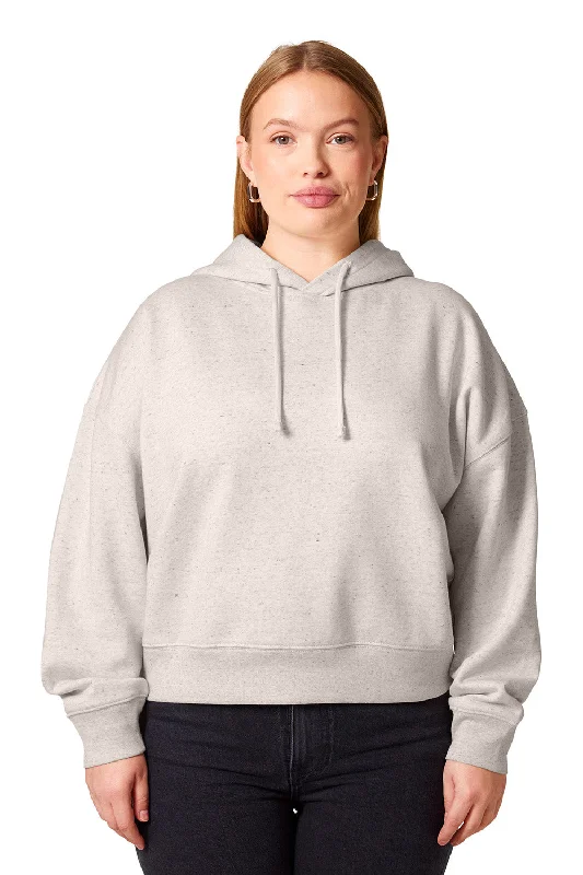 Stanley/Stella Womens Nora Hooded Sweatshirt Hoodie - Heather Eco - NEW