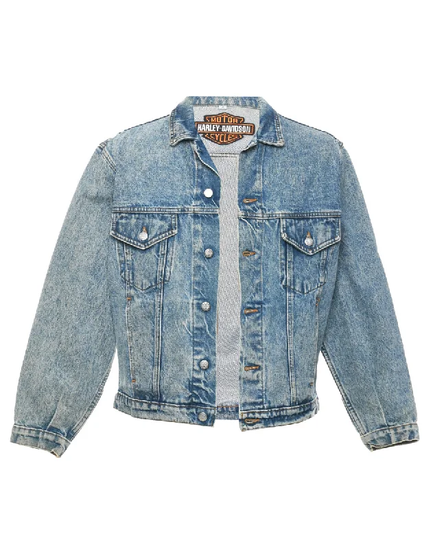 Harley Davidson Denim Jacket - S