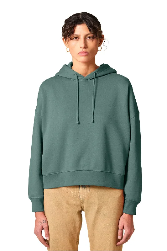 Stanley/Stella Womens Nora Hooded Sweatshirt Hoodie - Green Bay - NEW