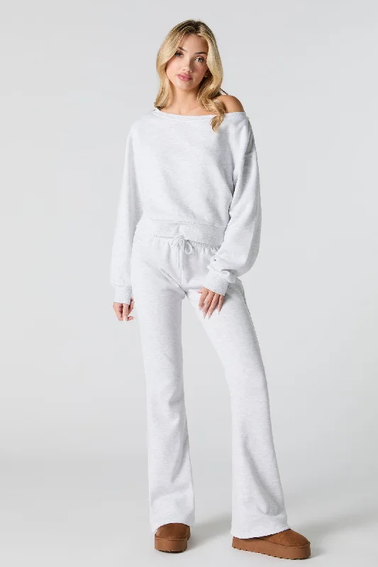 Fleece Flare Sweatpant