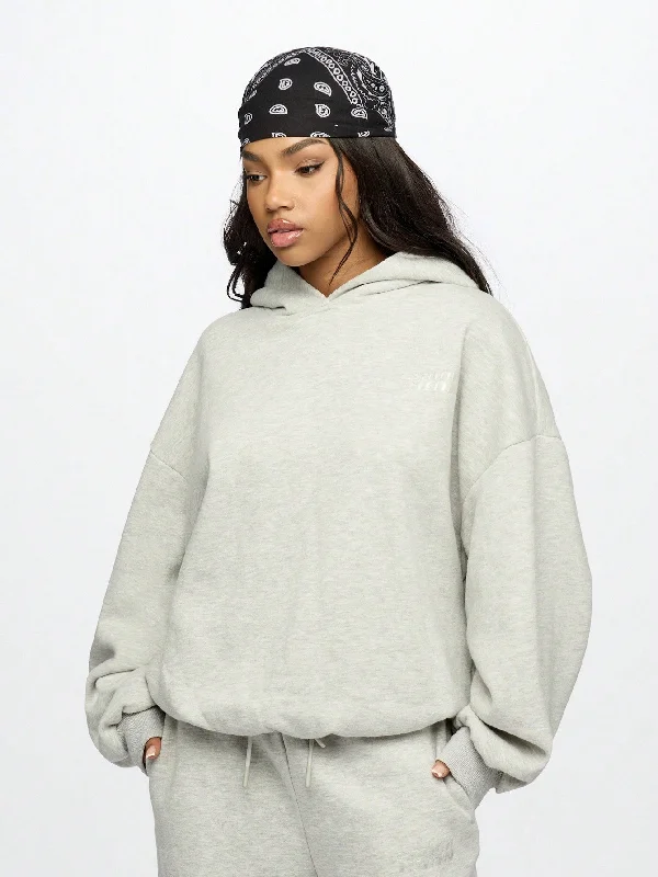 SUMWON WOMEN Oversized Balloon Sleeve Slouchy Hoodie