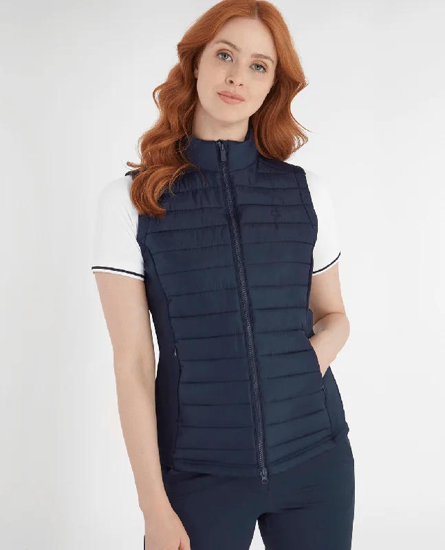 SIZE 16 - CALVIN KLEIN Hutchinson Hybrid Vest 790 Navy