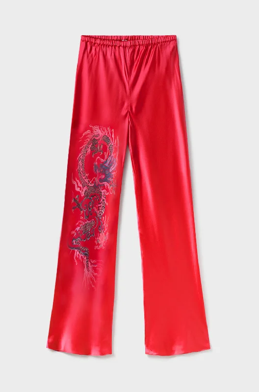 BIAS CUT PANTS YEAR OF THE DRAGON