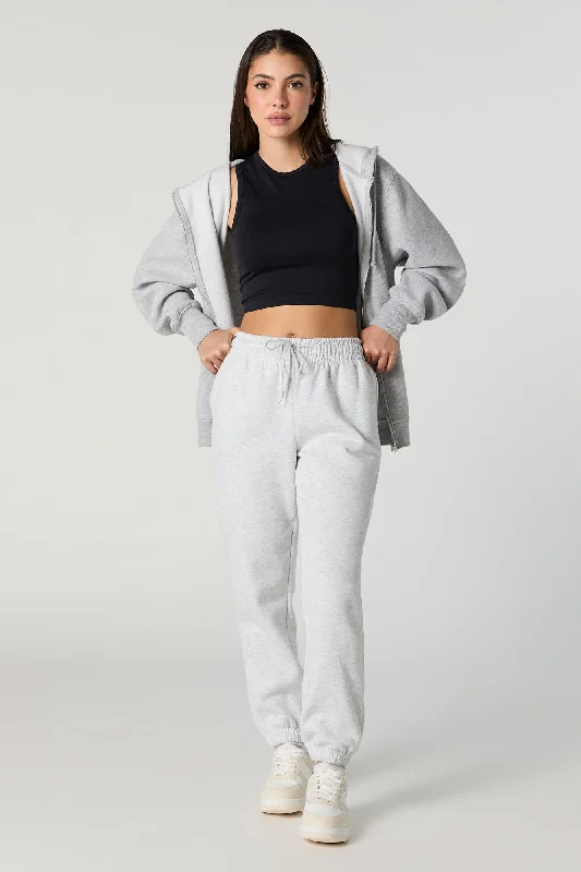 Fleece High Rise Jogger